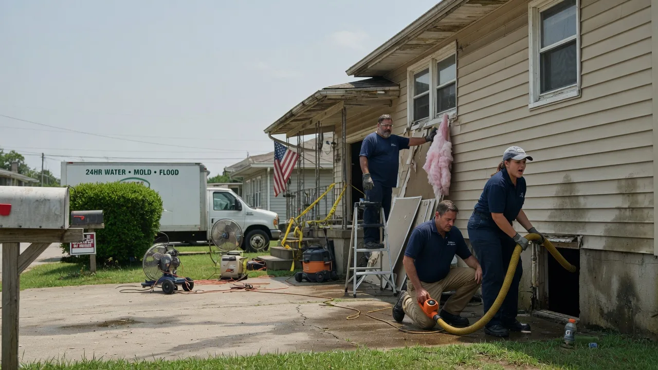 Water Damage Repair in Allenwood, PA near me